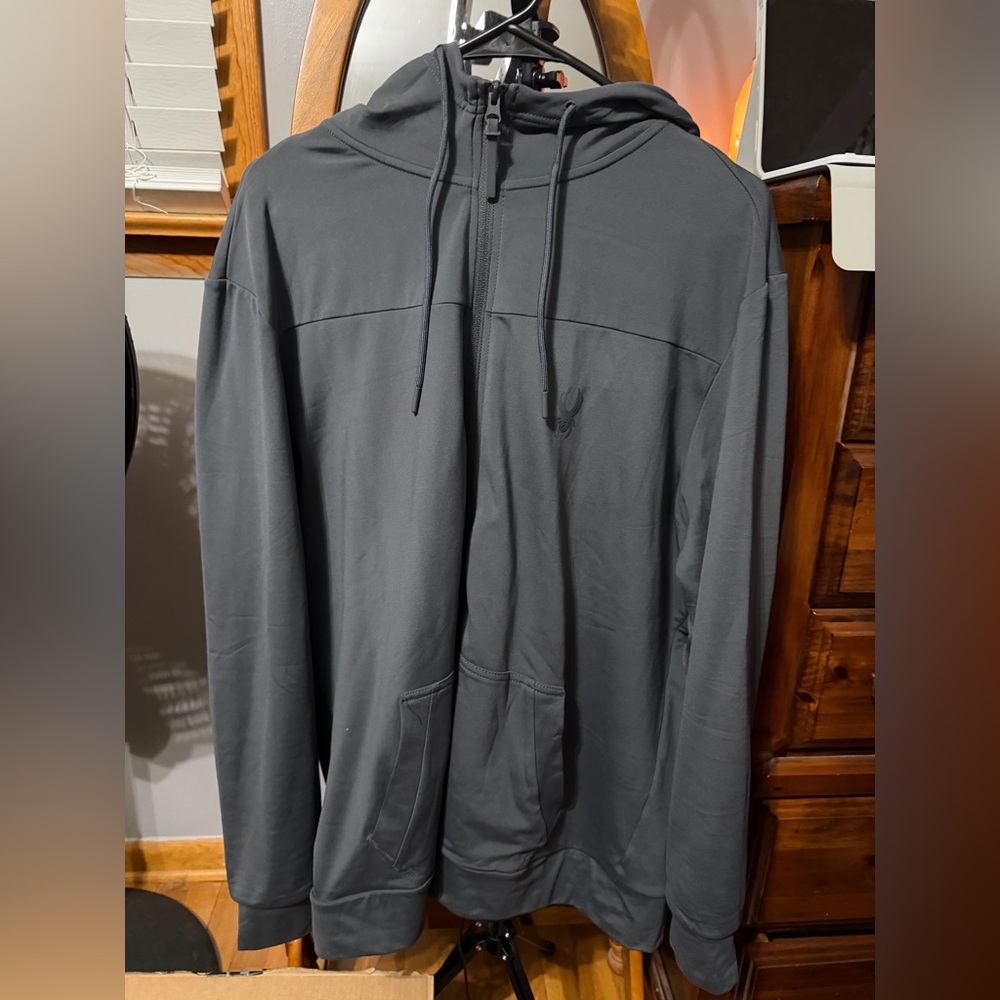 Spyder Active Charcoal Hoodie